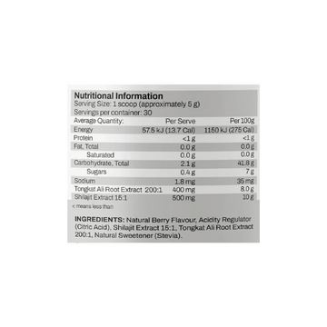 ATP Science Tongkat & Shilajit